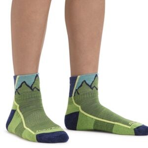 Darn Tough Hiker Quarter Lightweight Hiking Sock - Kids' Medium